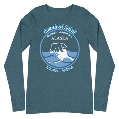 Alaska 7/2/2024 v1.0 Unisex Long Sleeve Tee