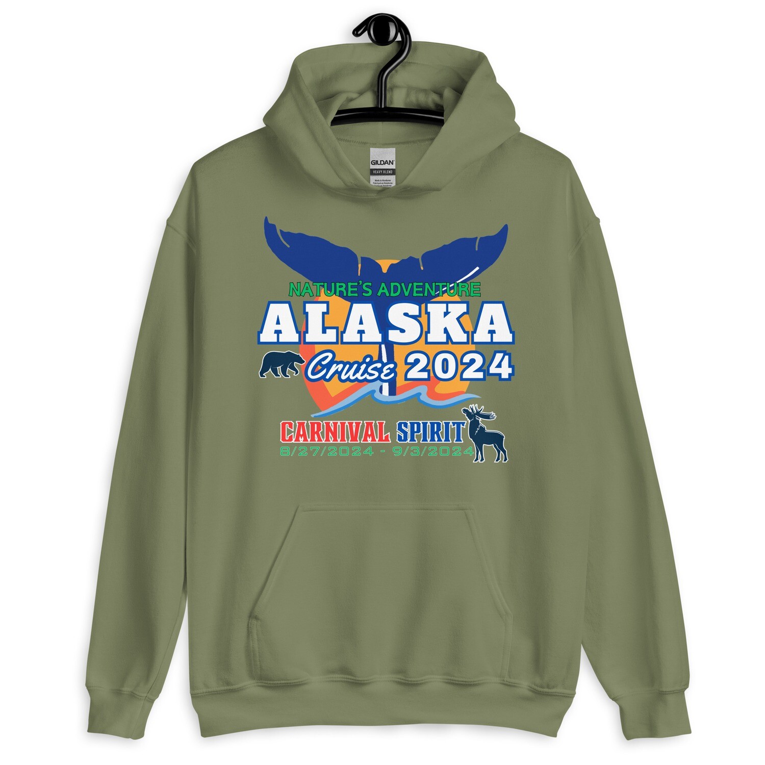 Alaska 8/27/2024 v3.0 Unisex Hoodie