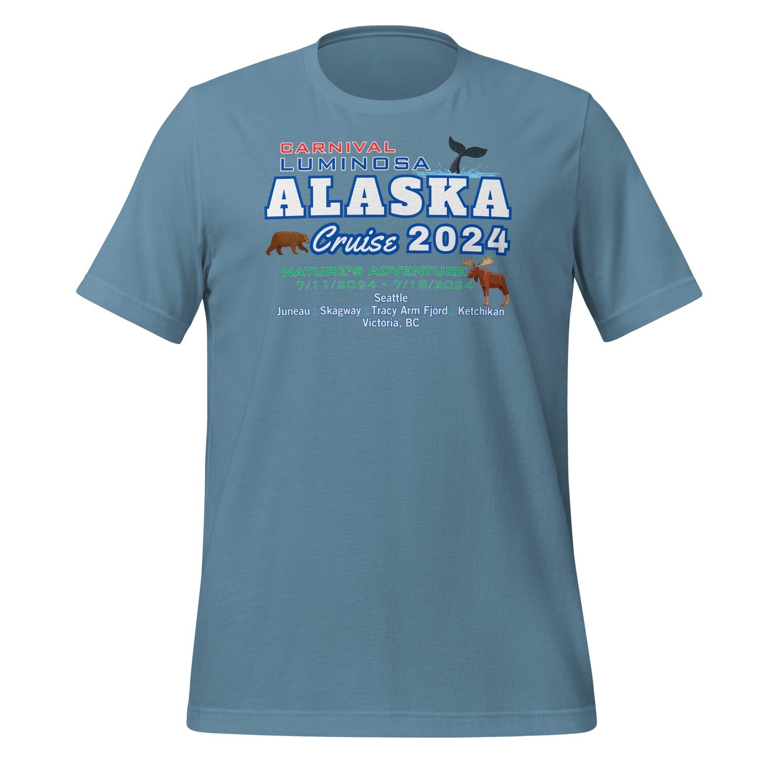 Alaska 7/11/2024 v2.0 Unisex T-Shirt