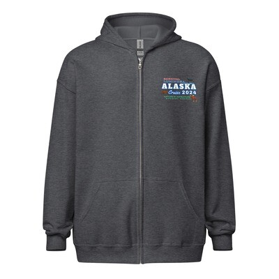 Alaska 5/23/2024 v2.0 Unisex Zip Hoodie