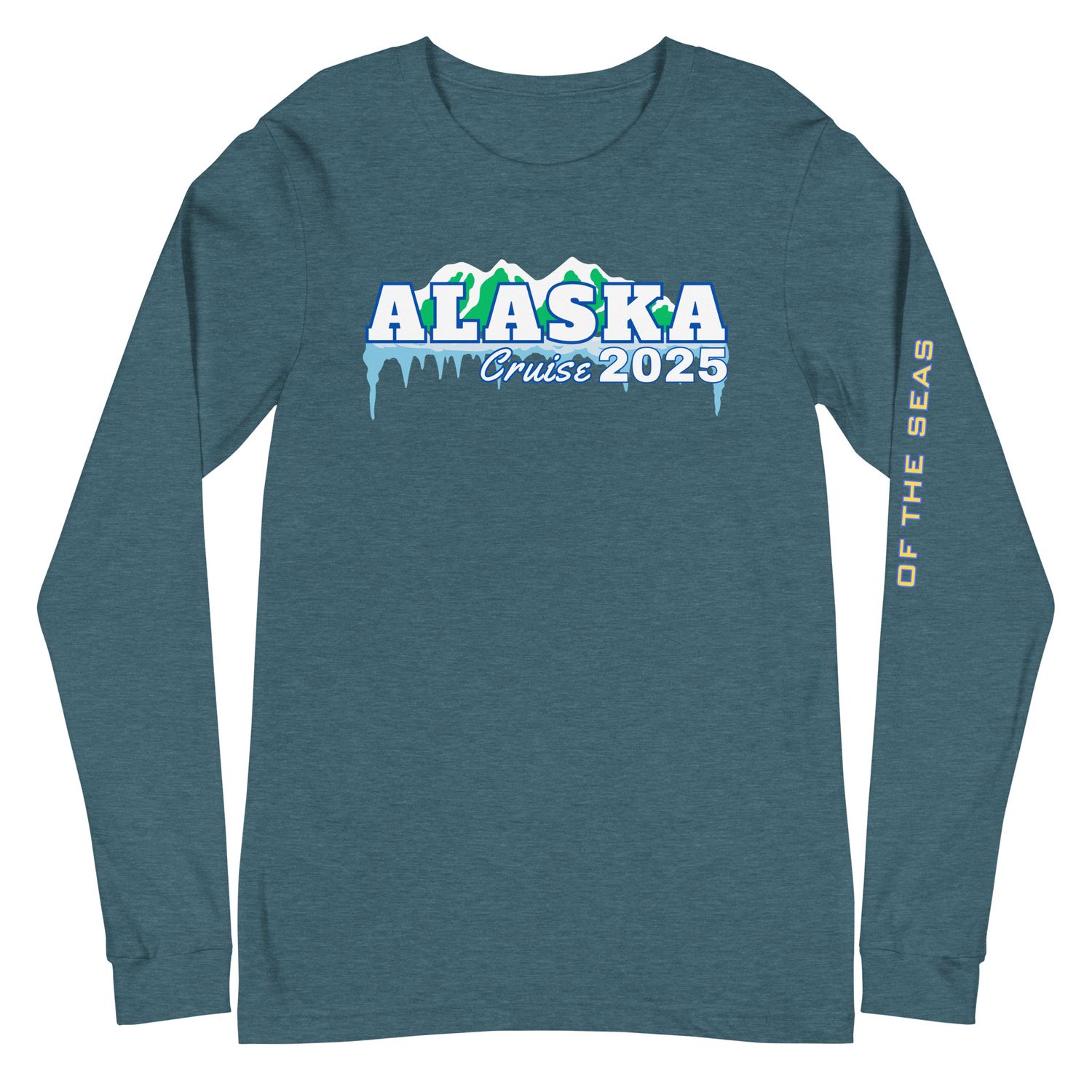 Anthem of the Seas Alaska 5/30/2025 v2 Unisex Long Sleeve Tee