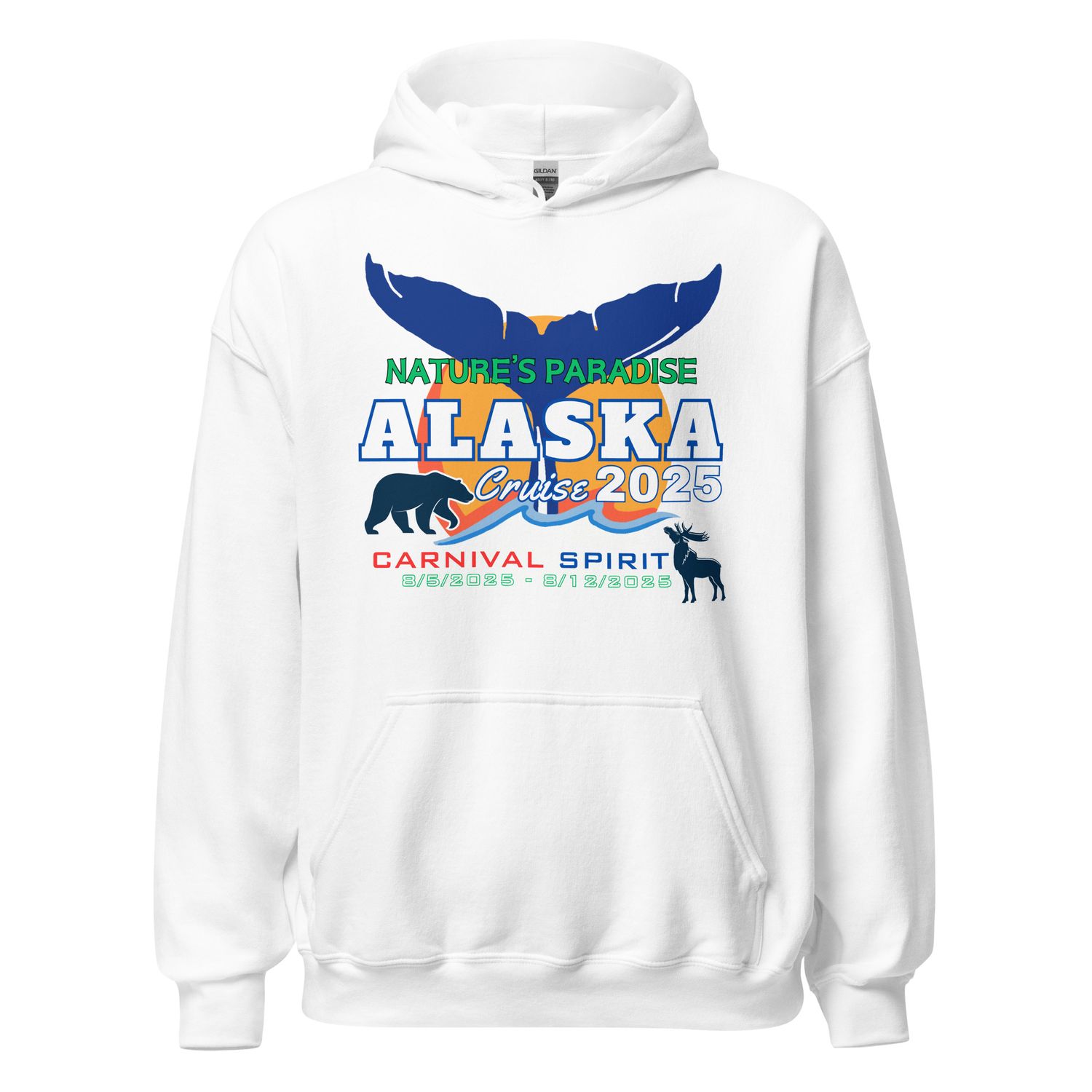 Alaska 8/5/2025 v4 Unisex Hoodie