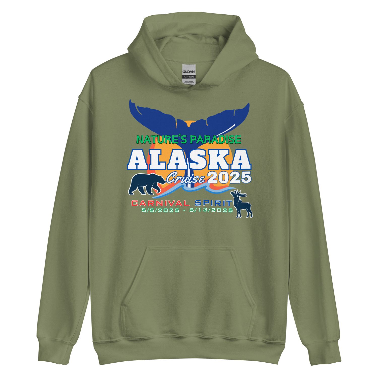 Alaska 5/5/2025 v4 Unisex Hoodie