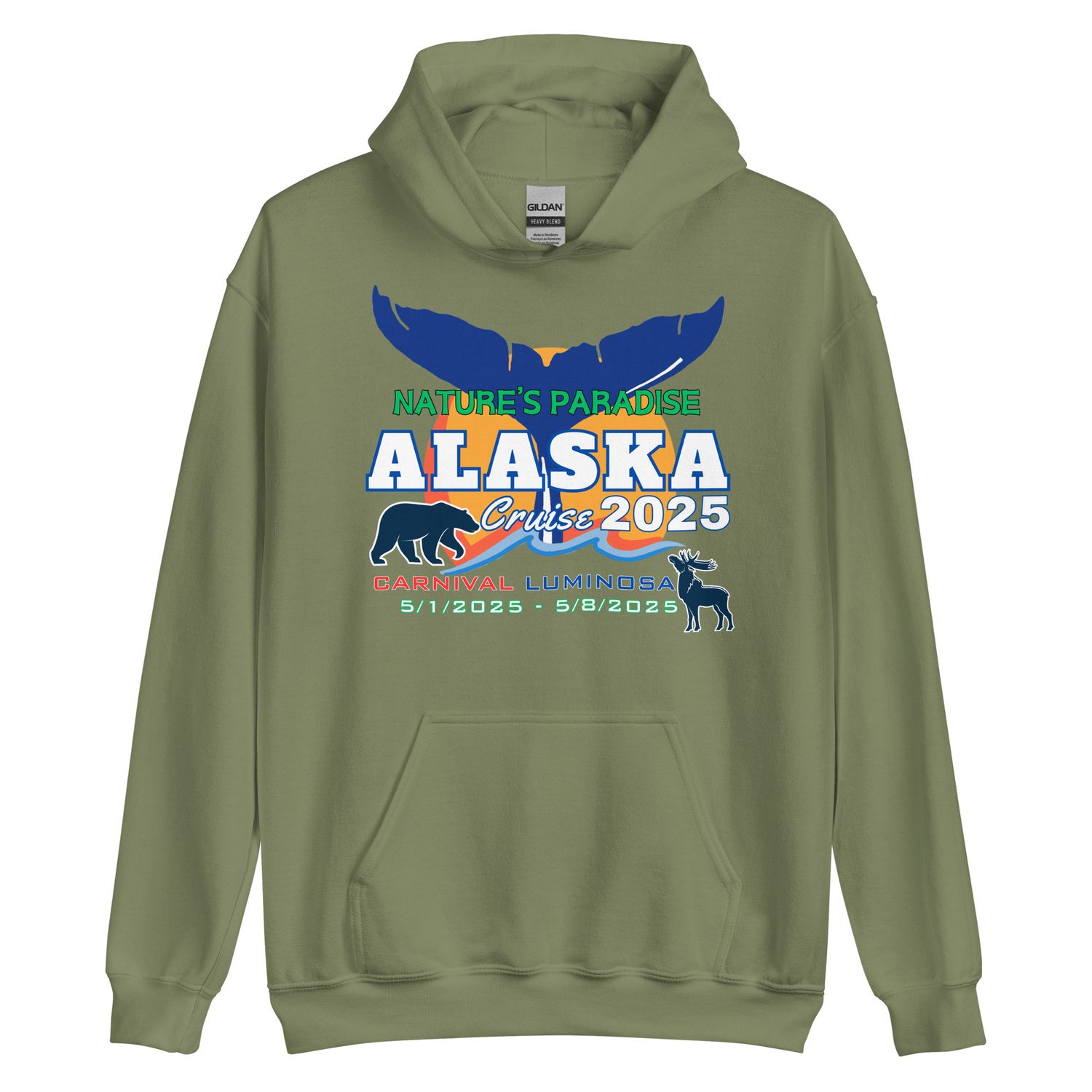 Alaska 5/1/2025 v4 Unisex Hoodie