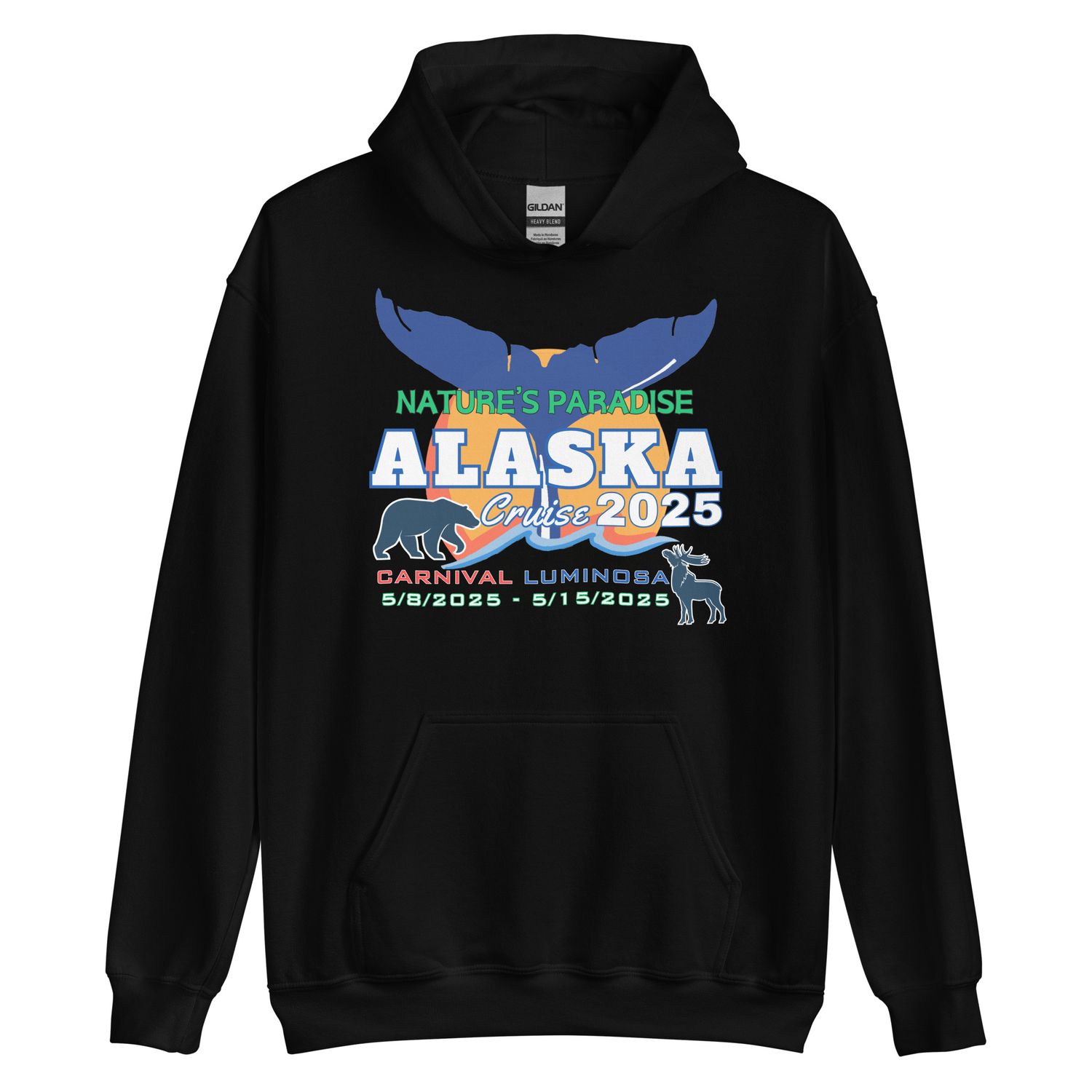 Alaska 5/8/2025 v4 Unisex Hoodie