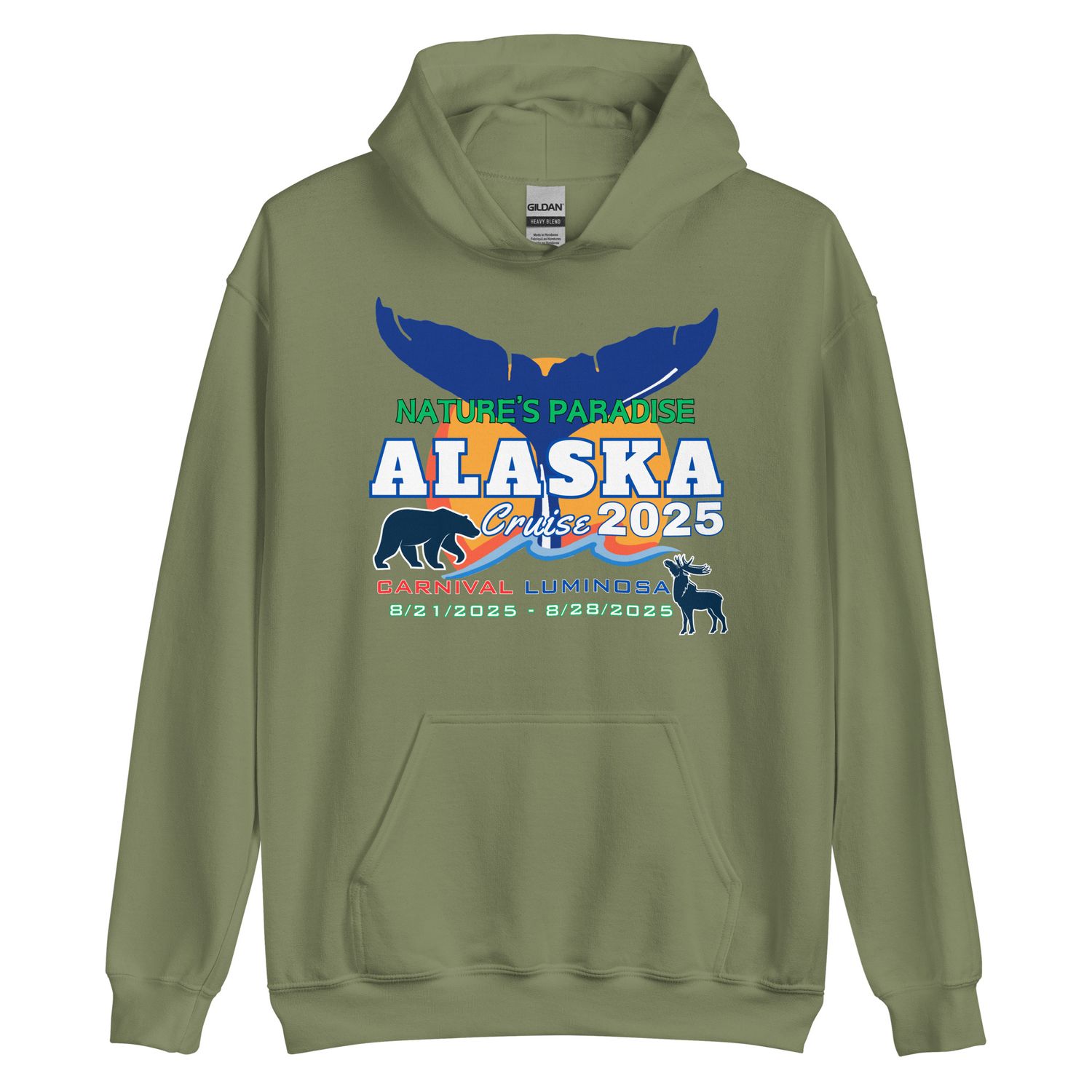Alaska 8/21/2025 v4 Unisex Hoodie