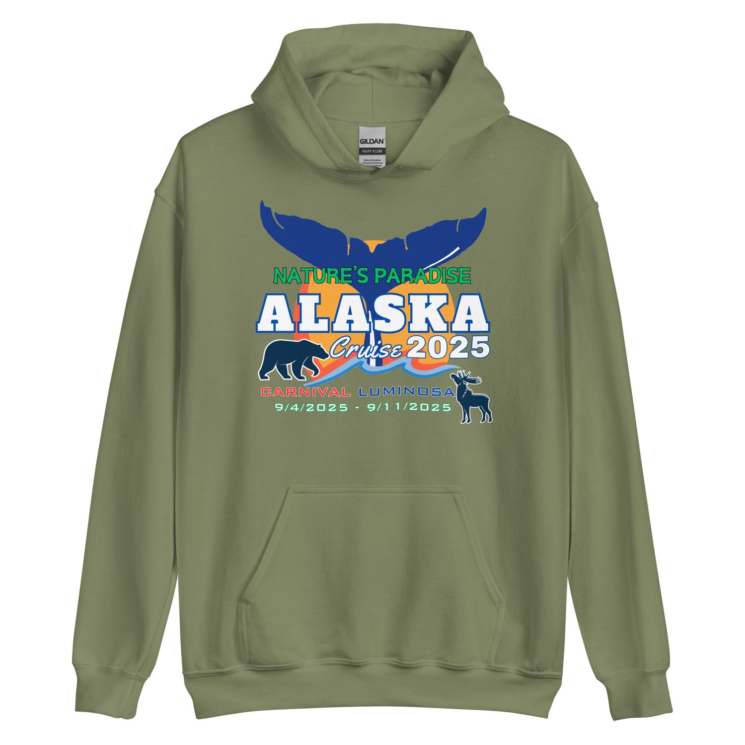 Alaska 9/4/2025 v4 Unisex Hoodie