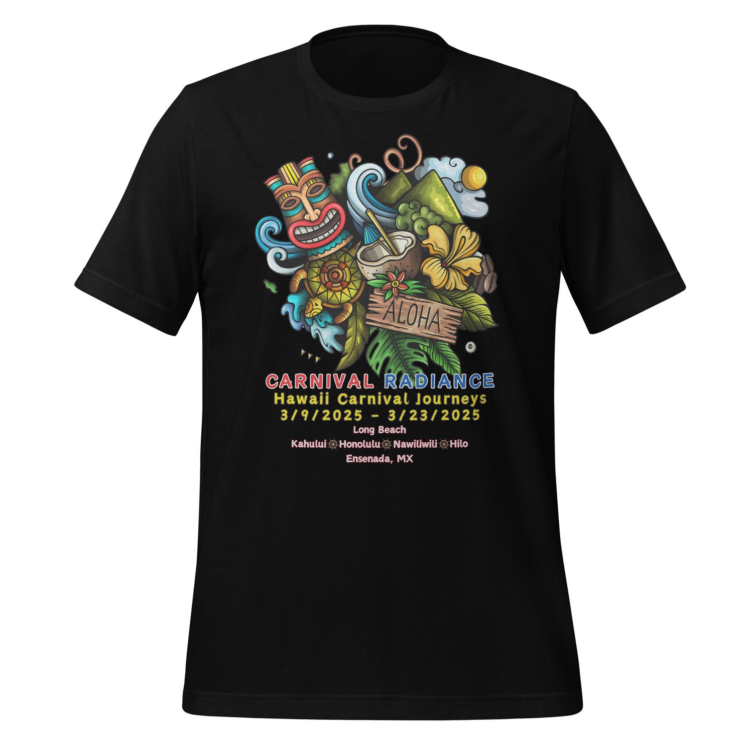 Hawaii 3/9/2025 v1.2 Unisex T-Shirt