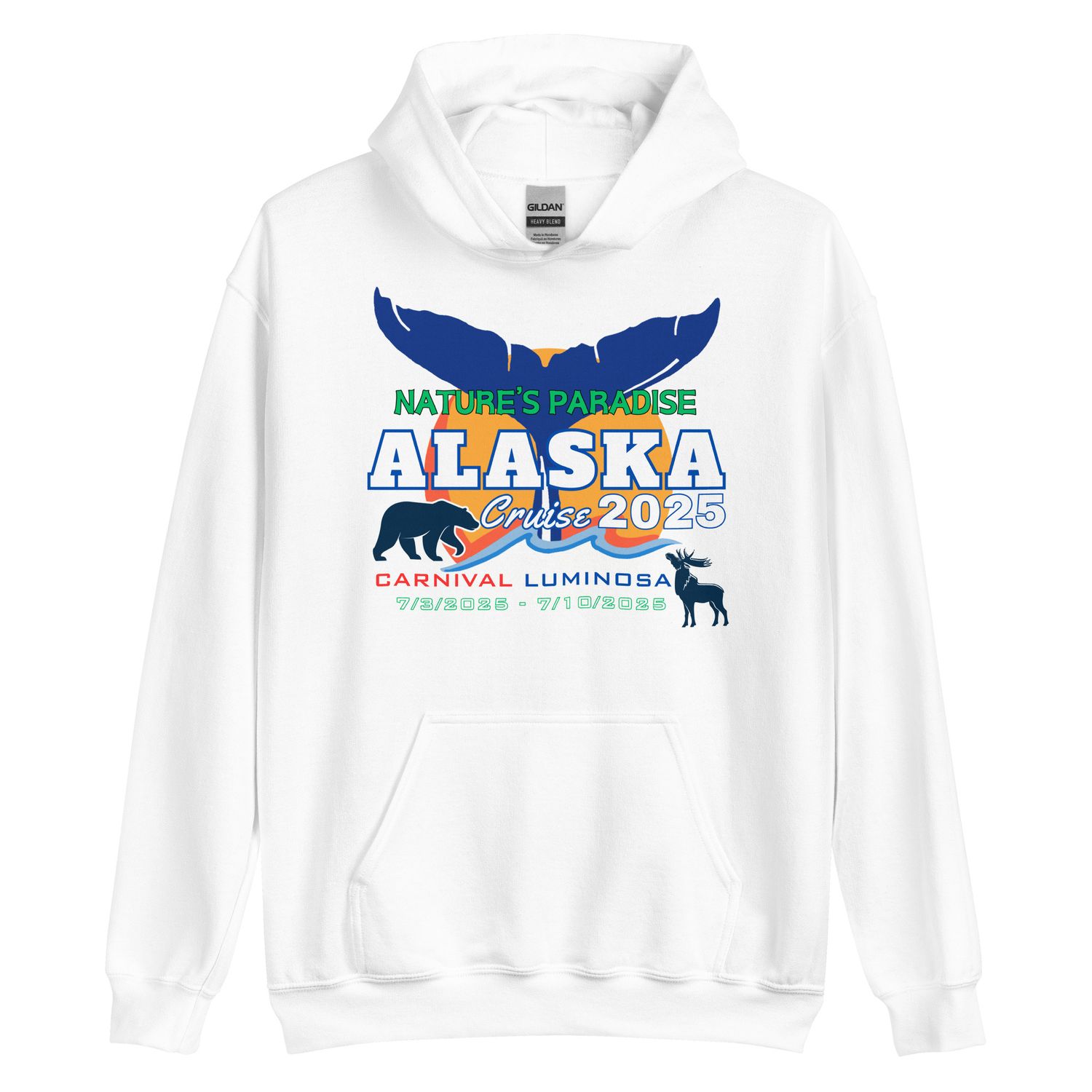 Alaska 7/3/2025 v4 Unisex Hoodie