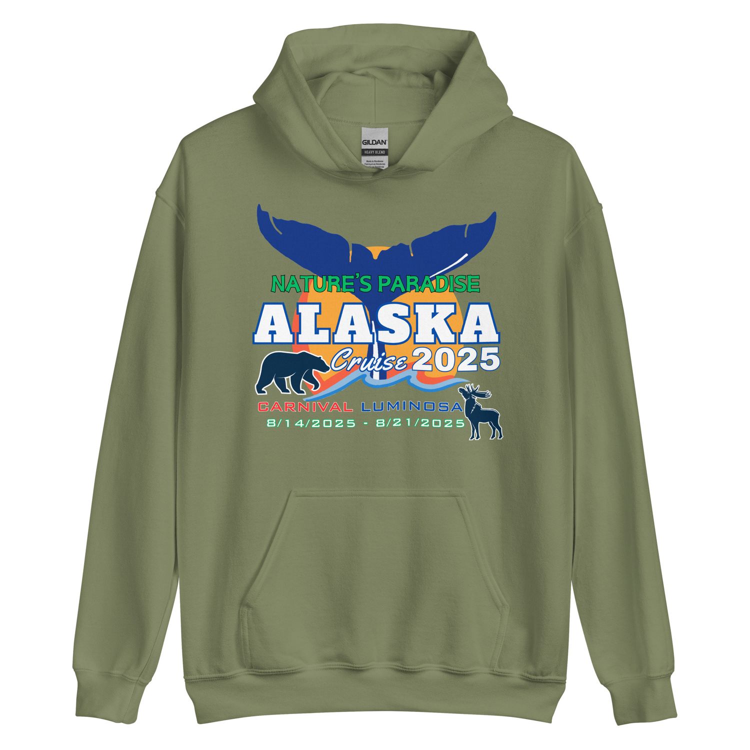 Alaska 8/14/2025 v4 Unisex Hoodie 