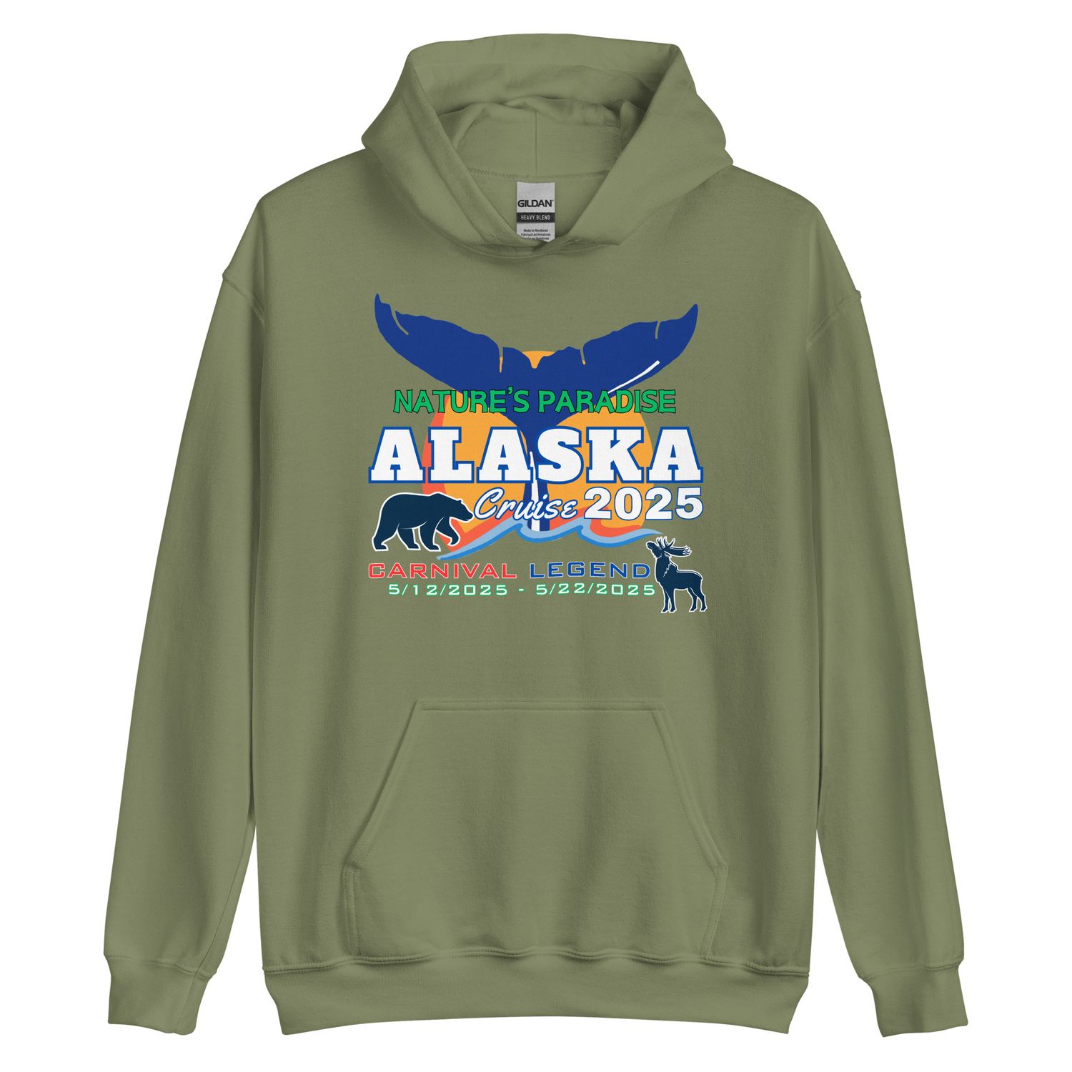 Alaska 5/12/2025 v4 Unisex Hoodie 