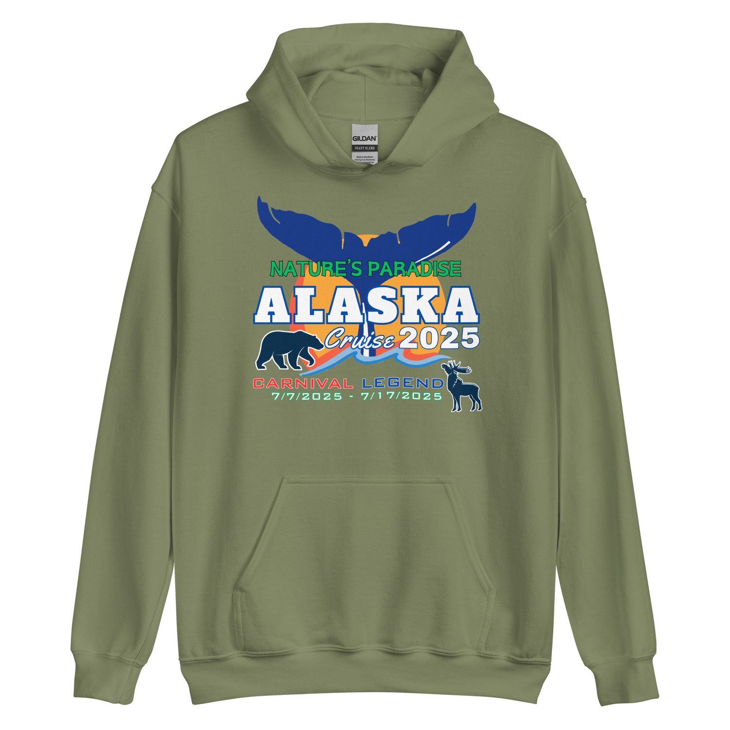 Alaska 7/7/2025 v4 Unisex Hoodie