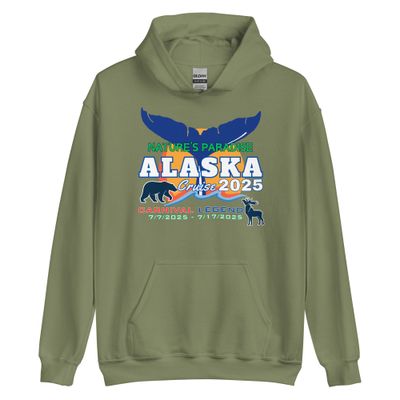 Alaska 7/7/2025 v4 Unisex Hoodie