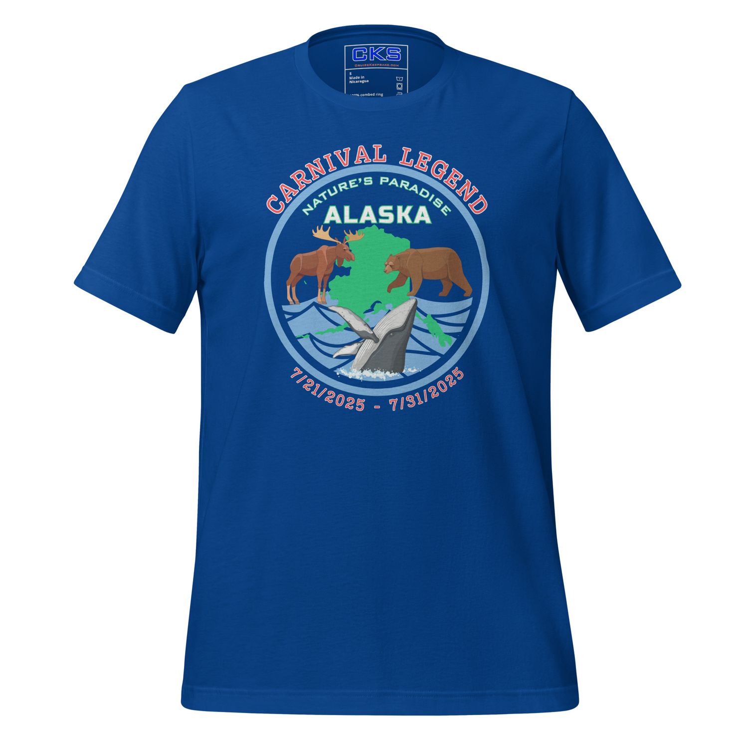 Alaska 7/21/2025 v1 Unisex Shirt 