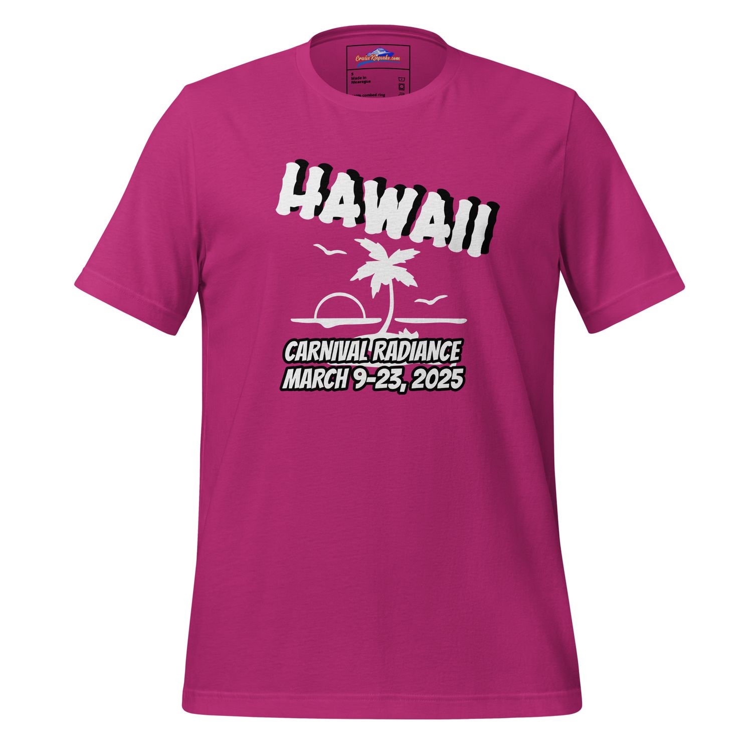 Hawaii 3/9/2025 v11 Unisex T-Shirt by Shanster Designs