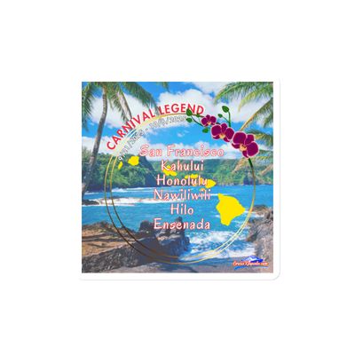  Hawaii 9/21/2025 4x4 Magnet