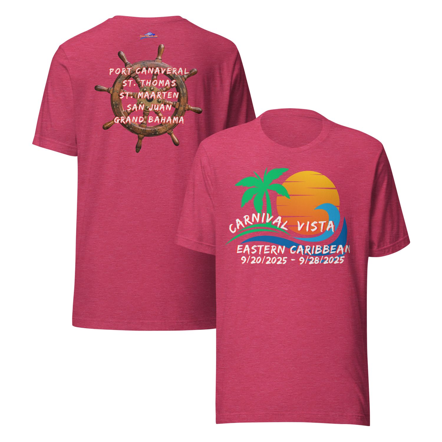 Carnival Vista v2.1 9/20/2025 Unisex T-Shirt 