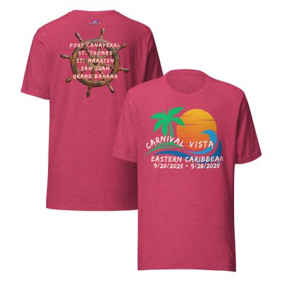Carnival Vista v2.1 9/20/2025 Unisex T-Shirt 