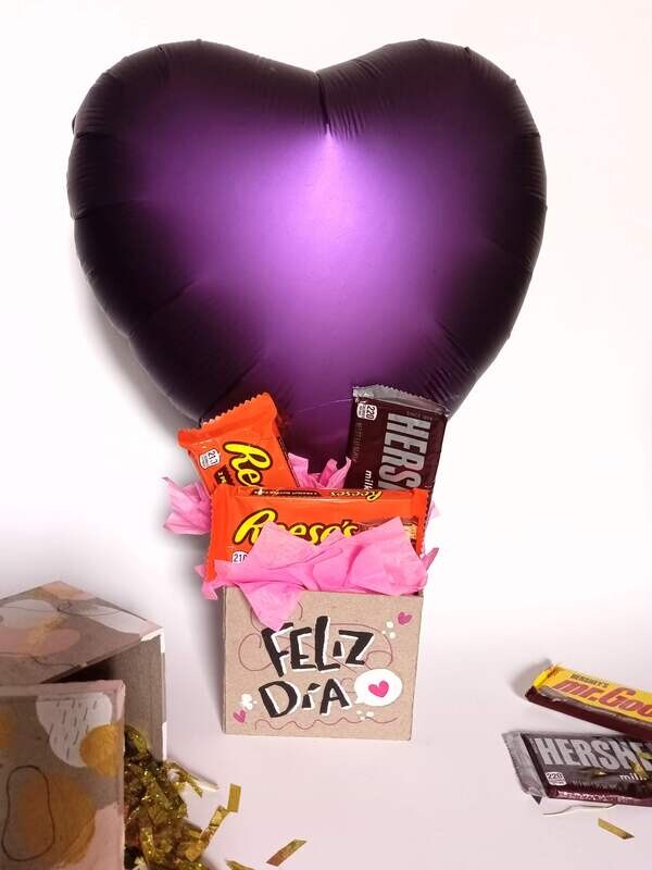 Caja con Globo