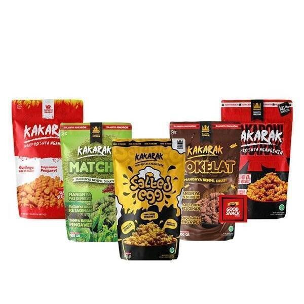 Kakarak Food - Makaroni Variant Rasa 100 gram