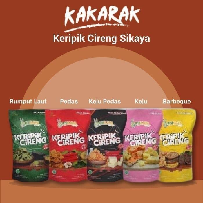 Kakarak Food - Keripik Cireng Sikaya 55 gr