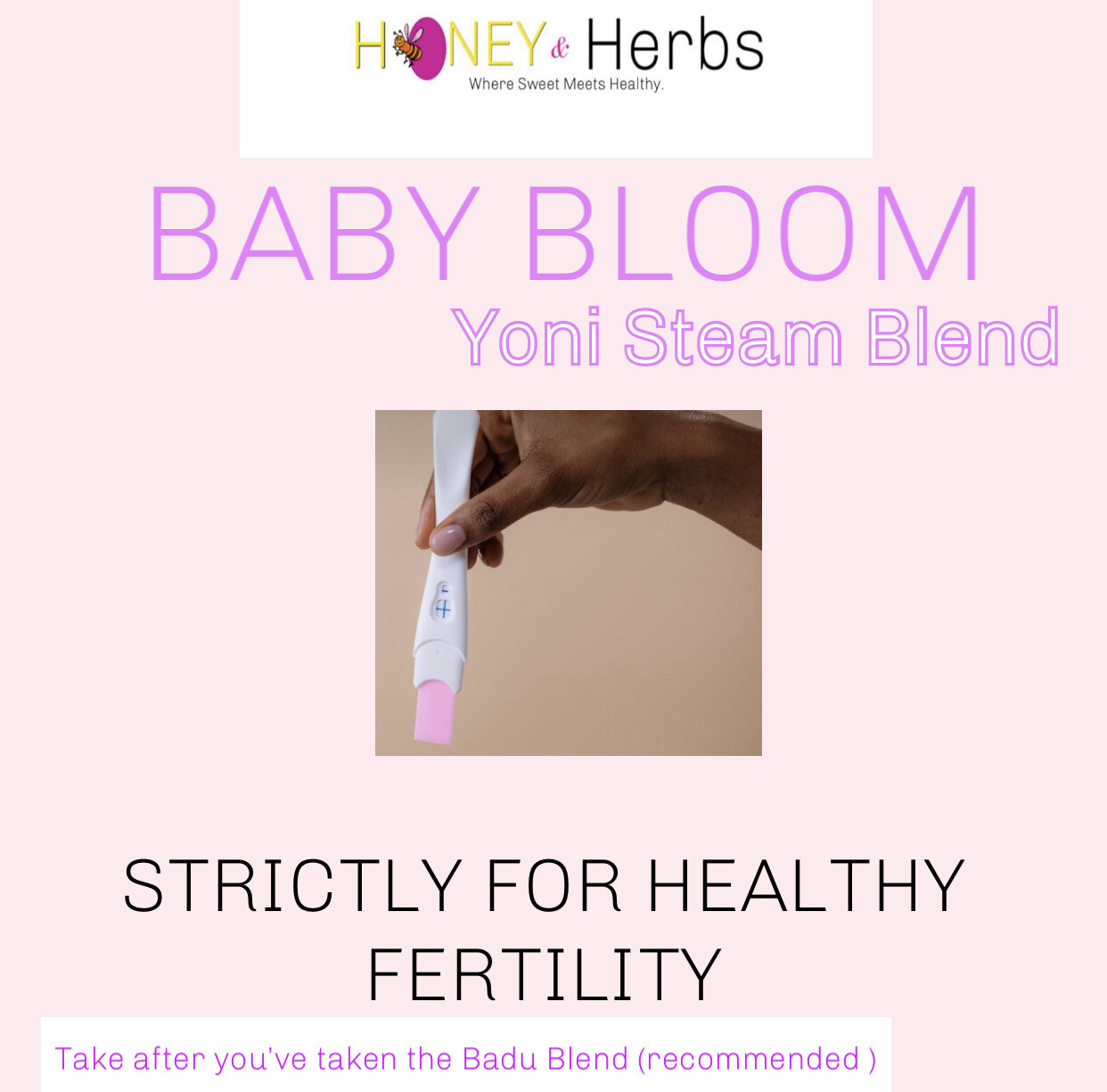 Baby Bloom Fertility Yoni Steam Blend
