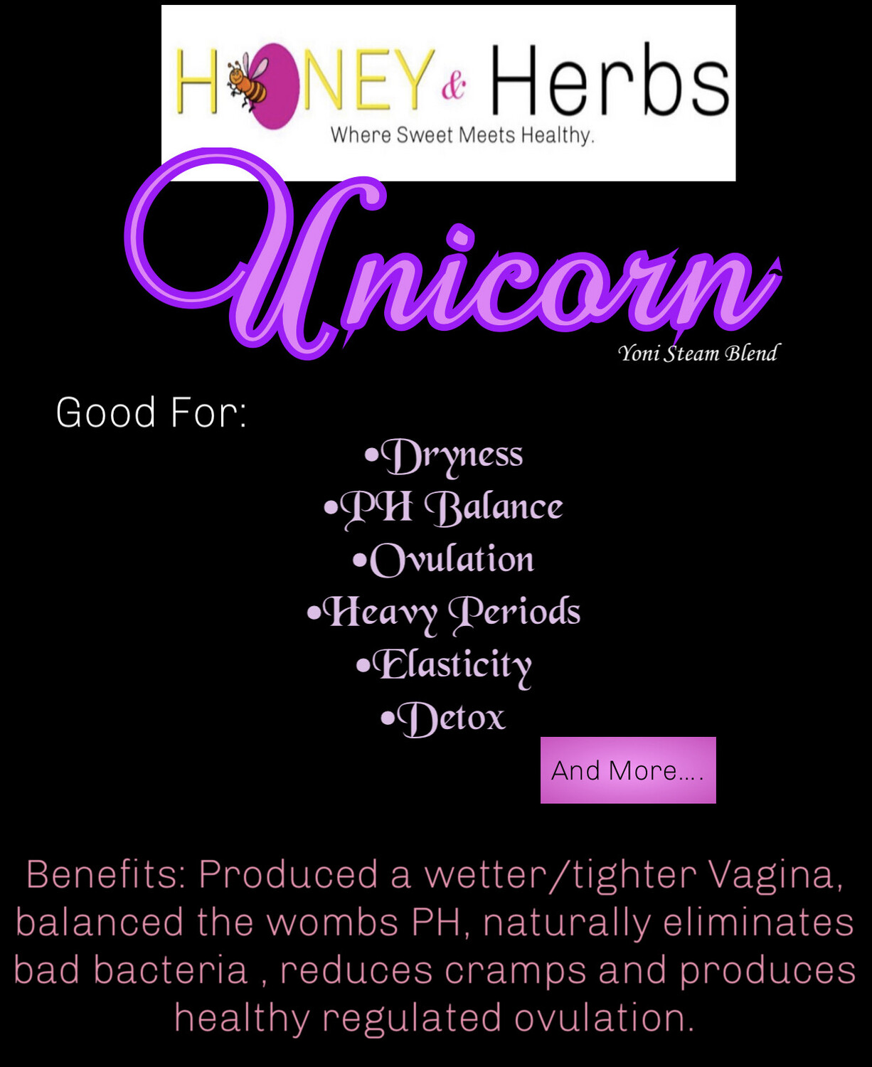UNICORN Yoni Steam