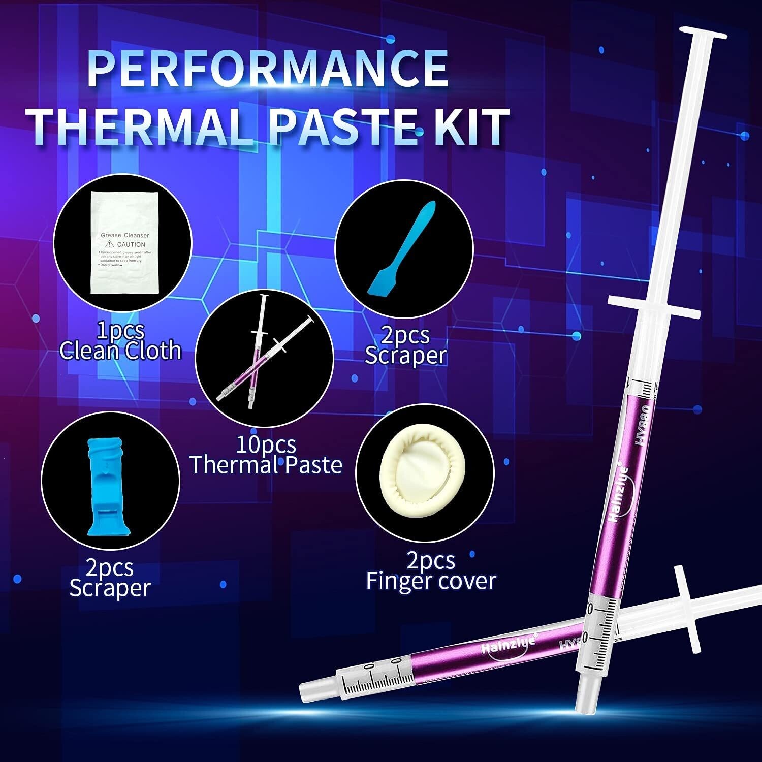 CPU Thermal Paste Kit 1g 5.15W/m