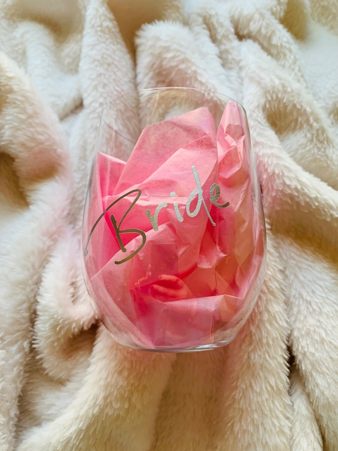 Bride Wine Glass