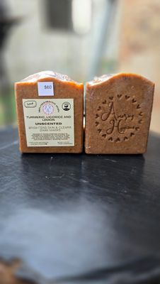 Turmeric, Licorice and Lemon Soap