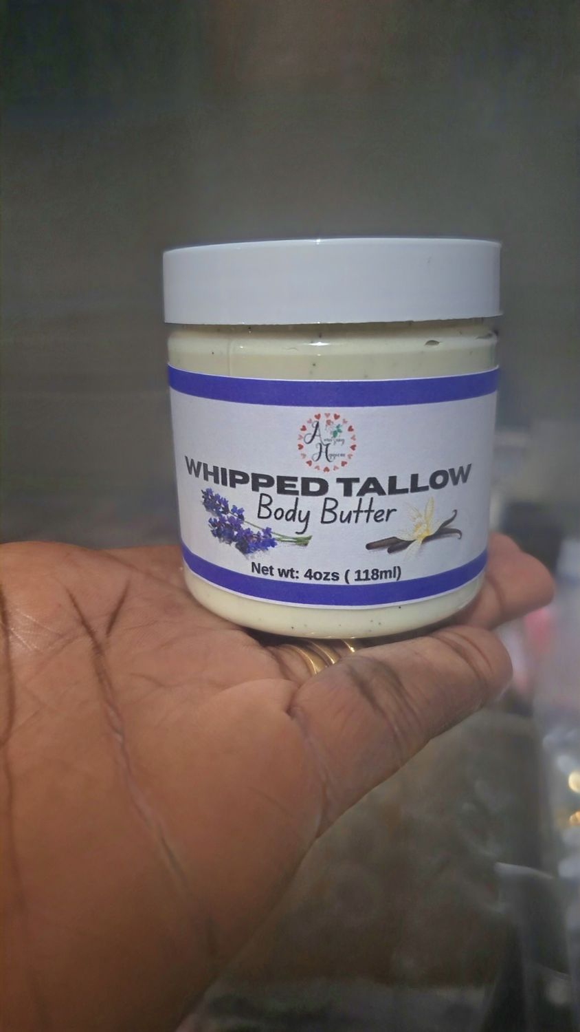 Whipped Tallow Body Butter Lavender x Vanilla