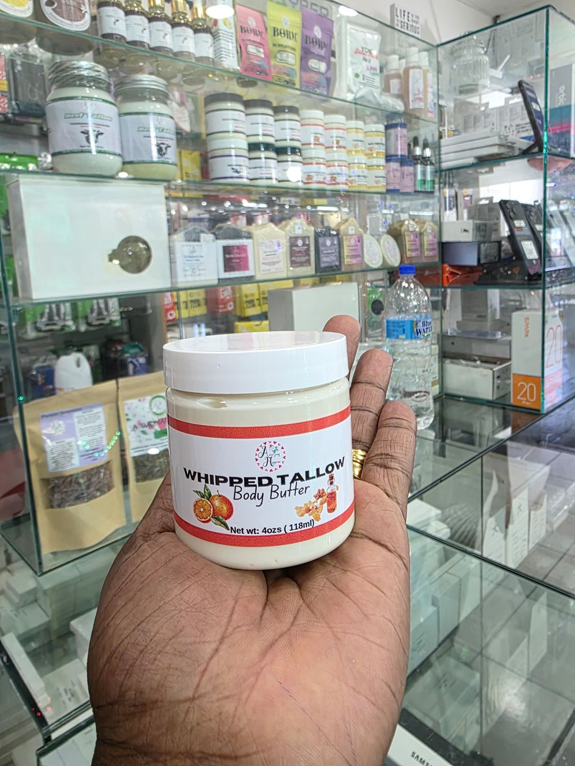 Sweet Orange and Frankincense Whipped Tallow