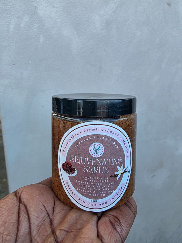 Amazing Foaming Sugar Scrub (8ozs)