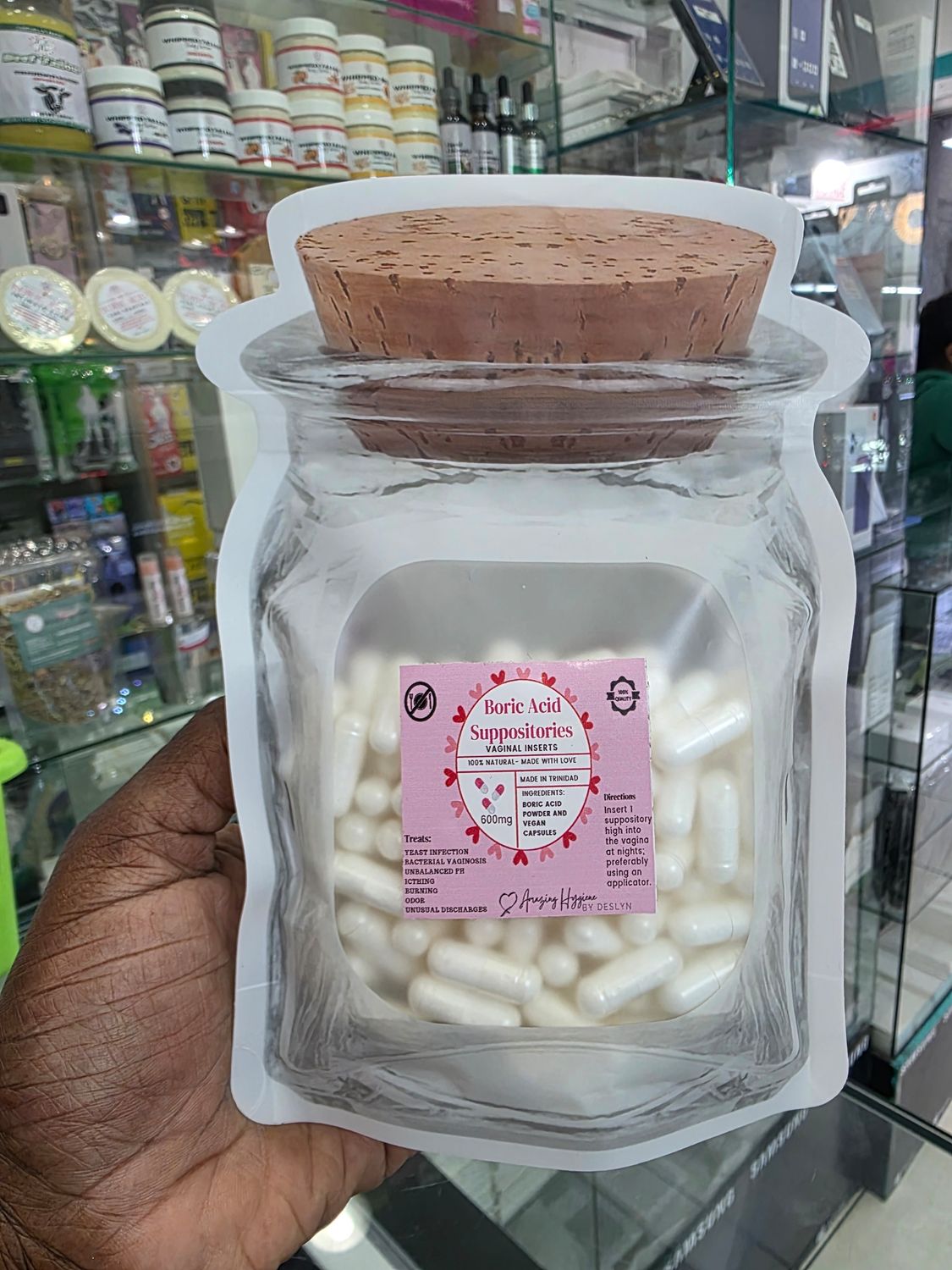 Wholesale BORIC ACID SUPPOSITORIES (100 suppositories)