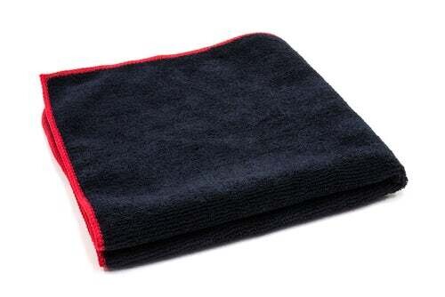 Black General Purpose Heavy-Weight Microfiber Cleaning Towel (400 gsm, 16 in. x 16 in.) 10 Pack