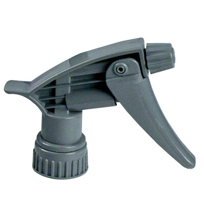 28/400 GRAY CHEMICAL RESISTANT SPRAY HEAD TRIGGER WITH 9-1/4&amp;#34; DIP TUBE