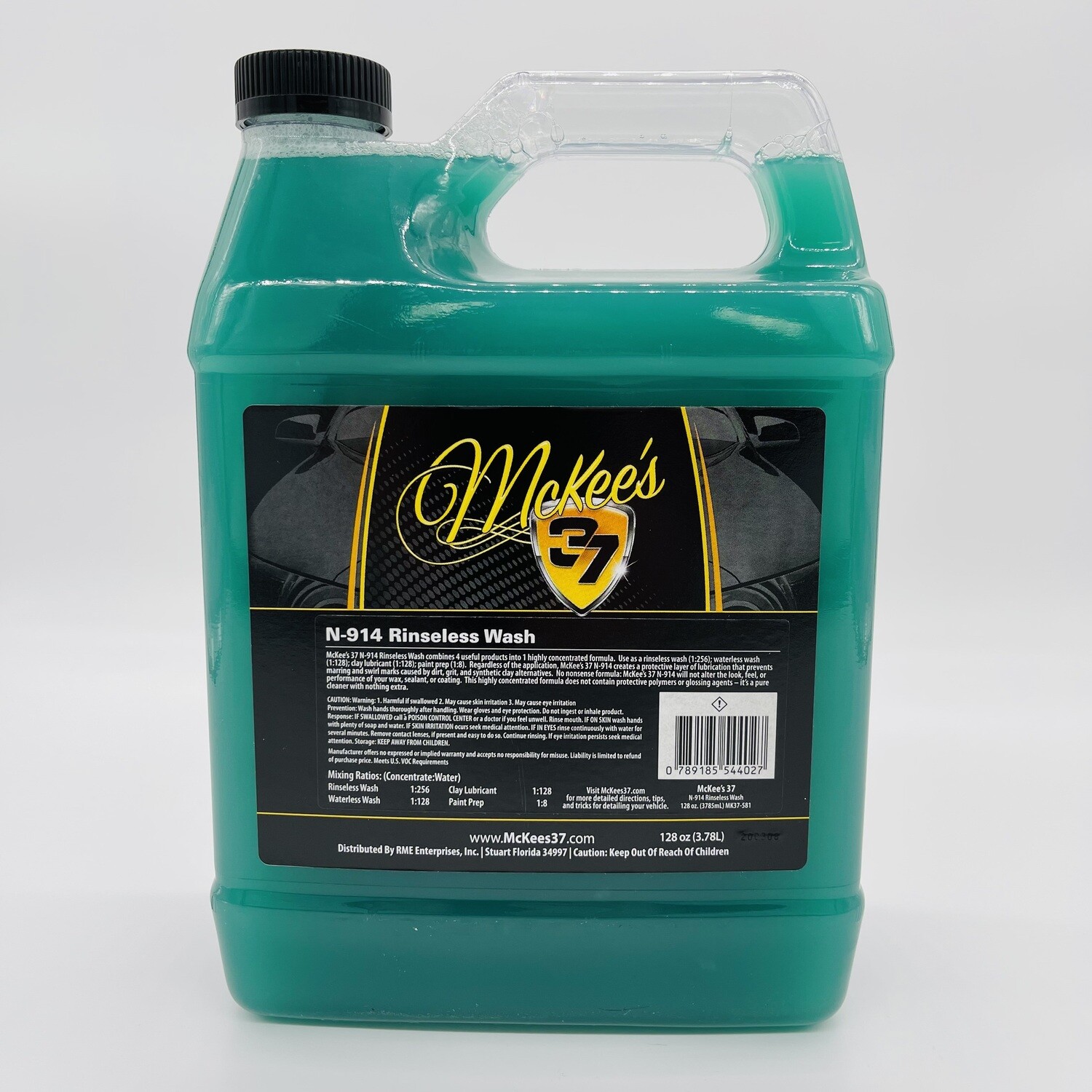 N-914 RINSELESS WASH 128 OZ