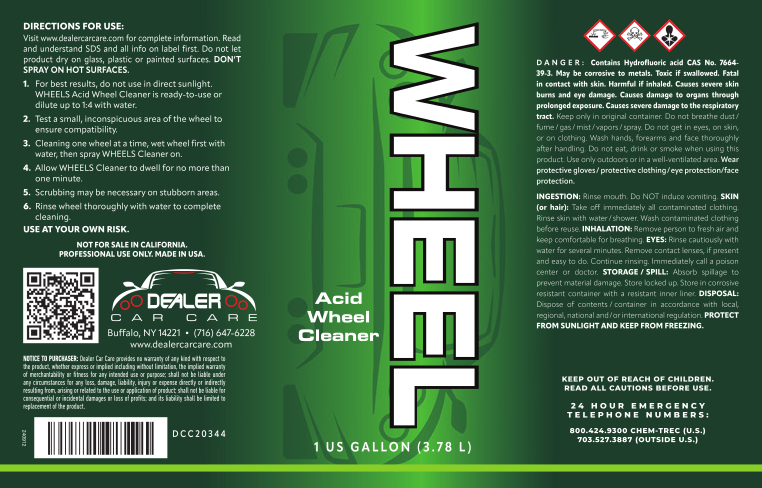 Wheel - Acid Wheel Cleaner Gallon