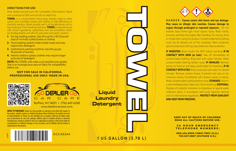 Laundry - Liquid Laundry Detergent Gallon