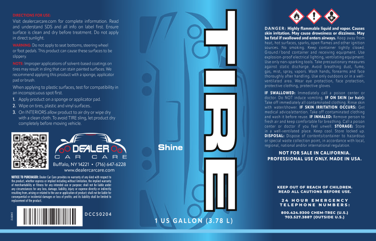Tire - Shine 5 Gallon Square