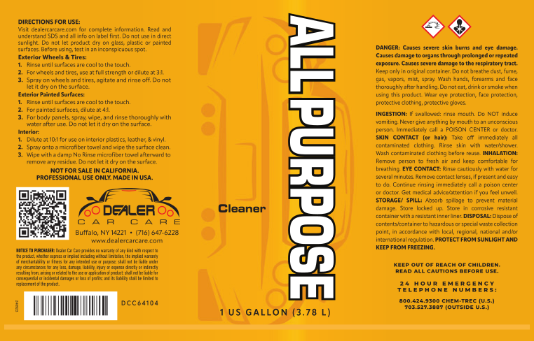 All Purpose - Cleaner Gallon
