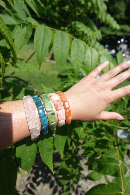 Square Crystal Bracelets