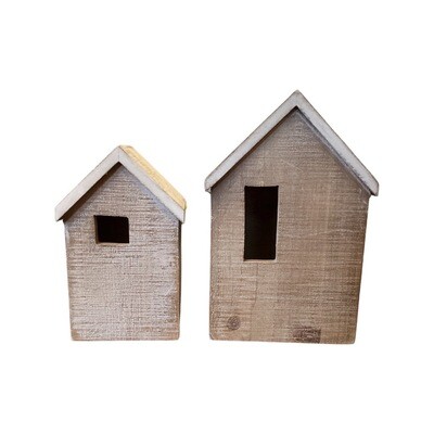 Wooden Houses 2 Pieces