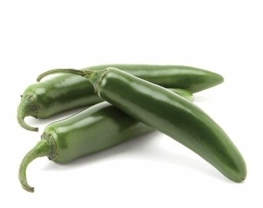 Green Serrano Pepper