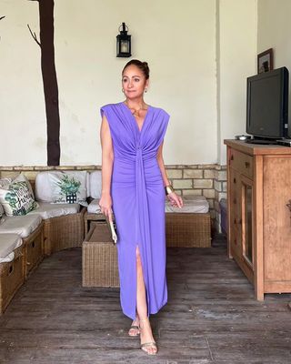 VESTIDO DUBAI morado