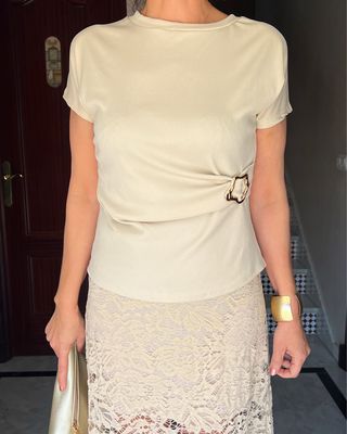 CAMISETA LEIRE beige