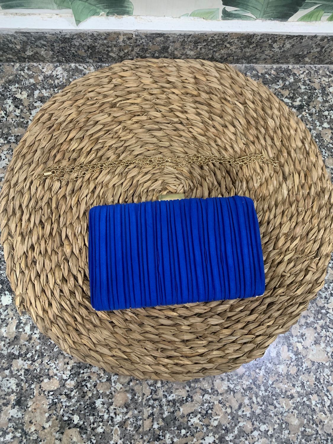 Bolso azul
