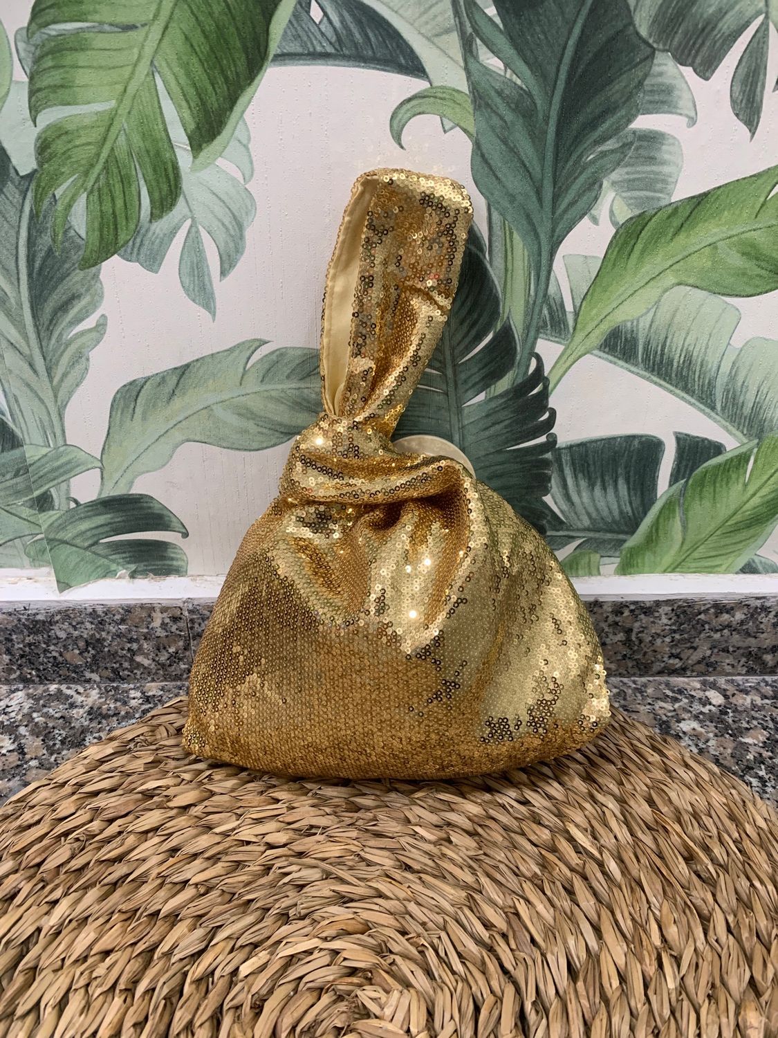 Bombonera dorada