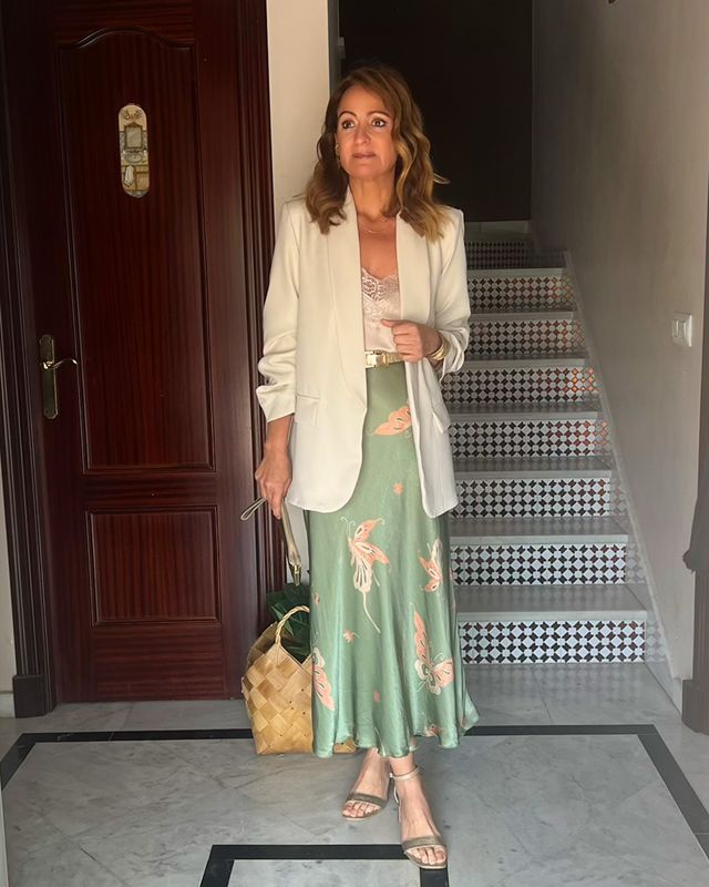 BLAZER BEIGE/BLANCA