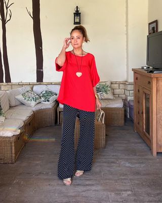 PANTALÓN LORENA lunar
